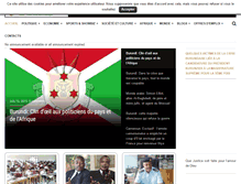 Tablet Screenshot of africania-news.com